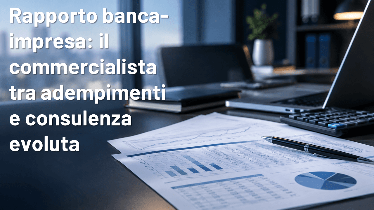 Rapporto banca-impresa: il commercialista tra adempimenti e consulenza evoluta